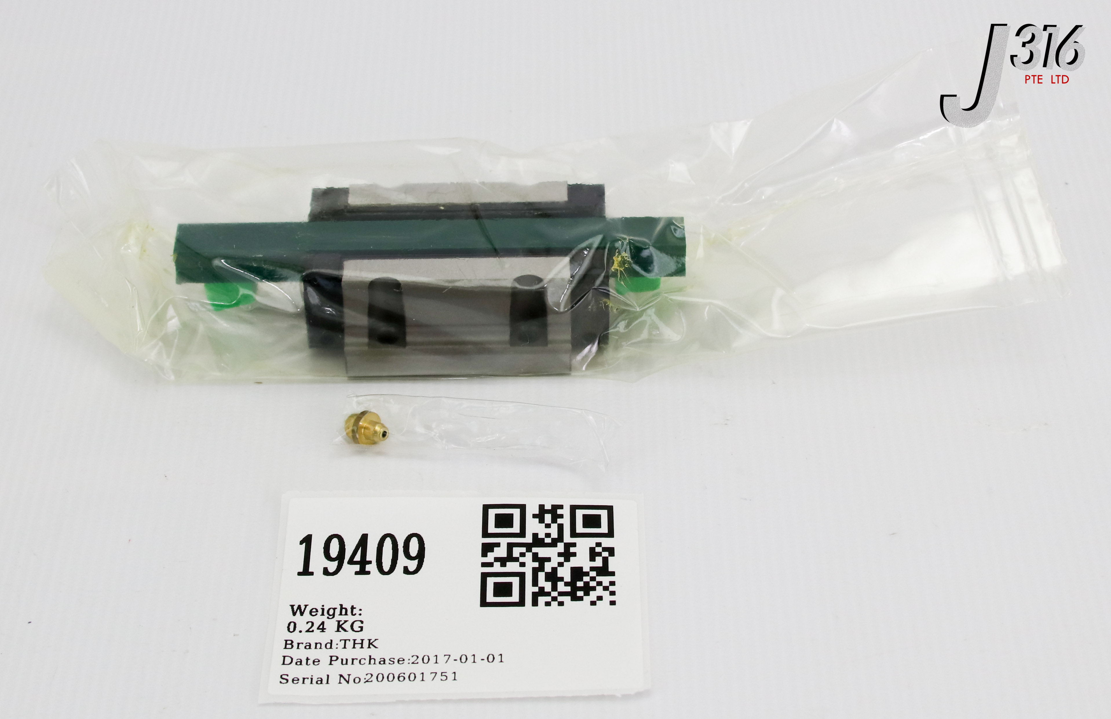 19409 THK SHS-15C LINEAR MOTION GUIDES RAIL BLOCK (NEW) SHS15C1SS
